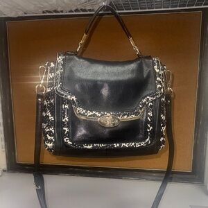 Coach Madison two tone Python